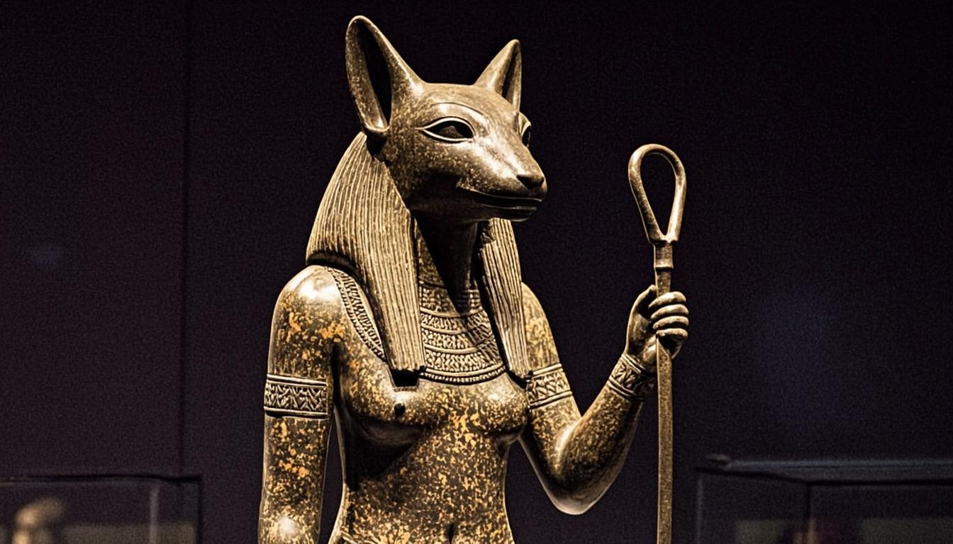Bronze Statuette of Bastet